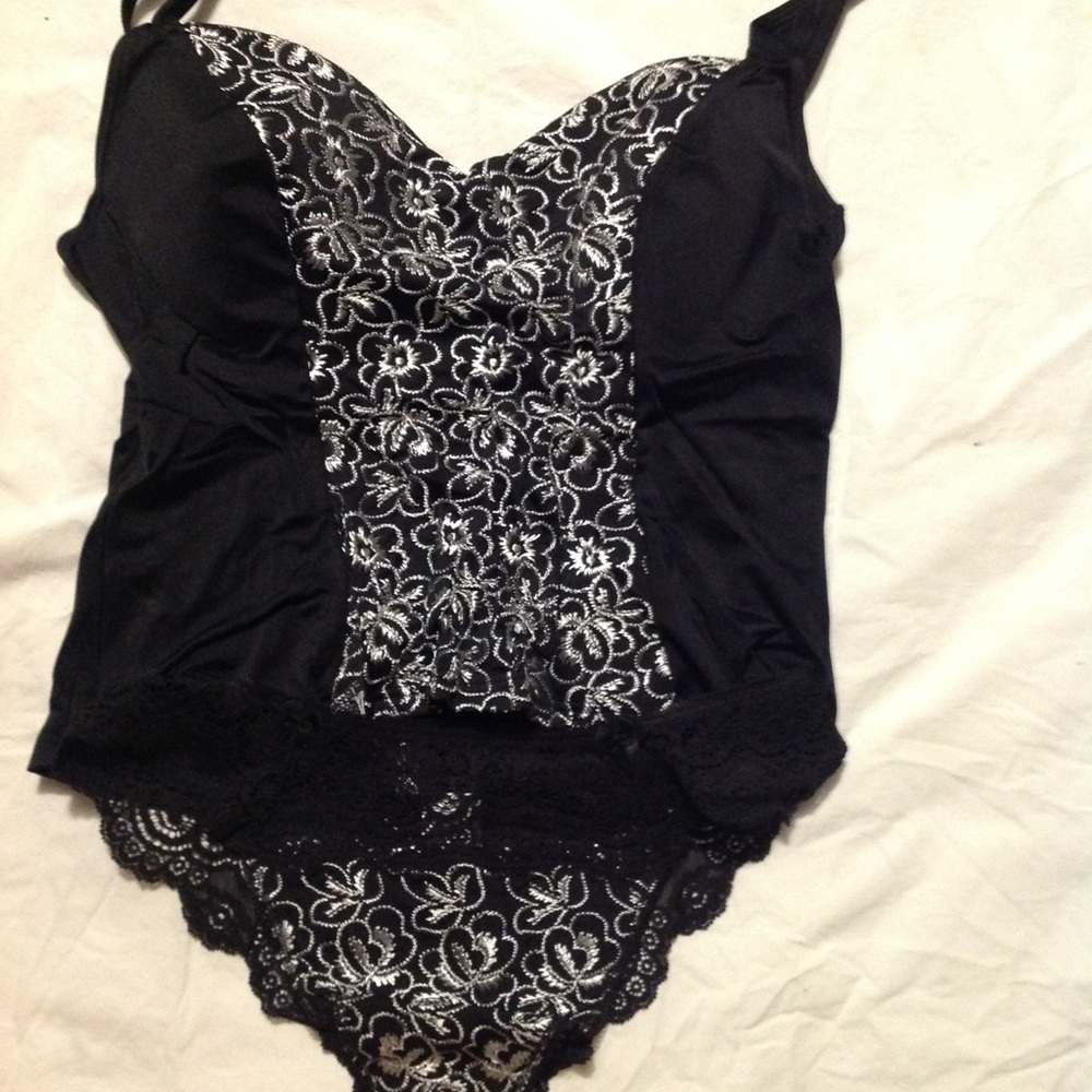 Bustier and panty set